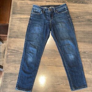 LC Lauren Conrad Dark Blue Straight Leg Jeans